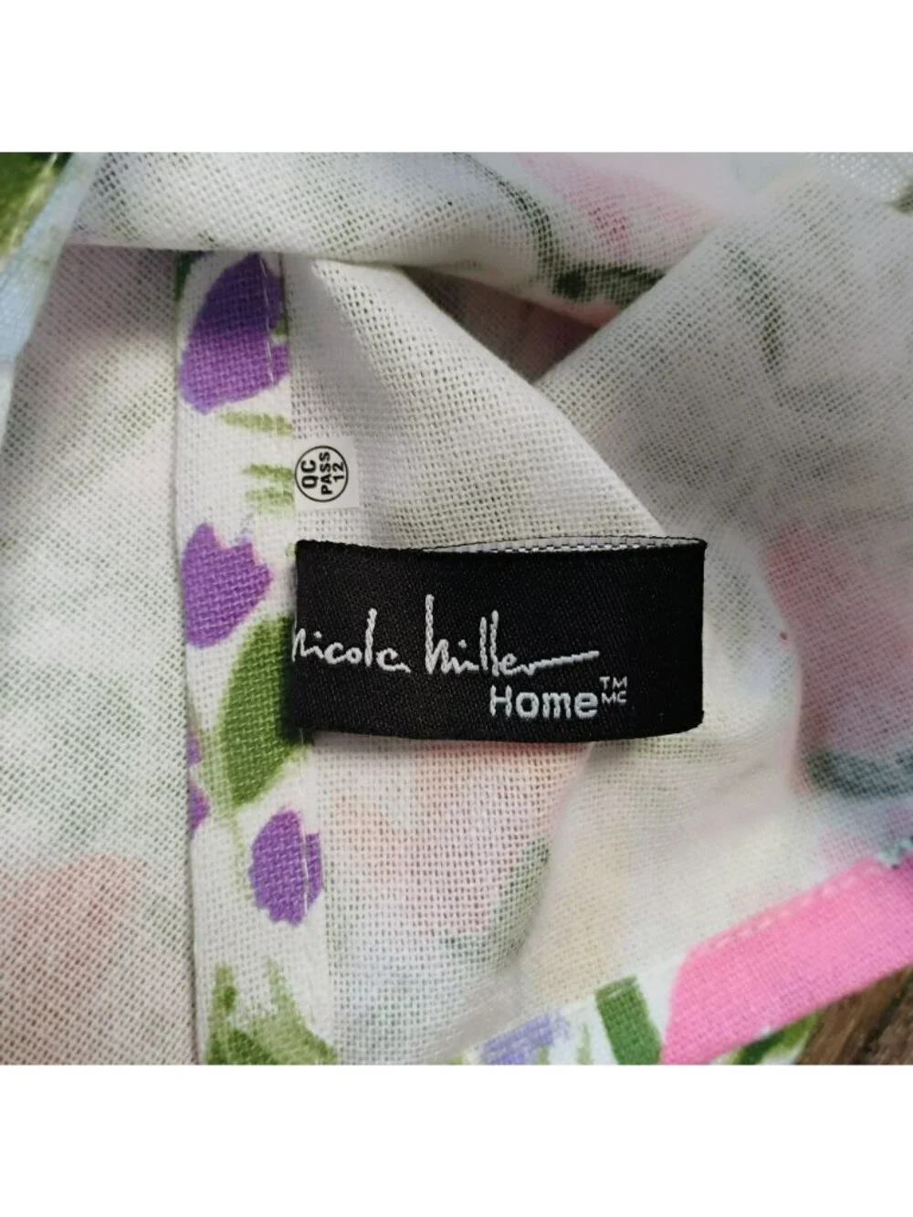 Nicole Miller Floral Cotton Tea Towel 20
